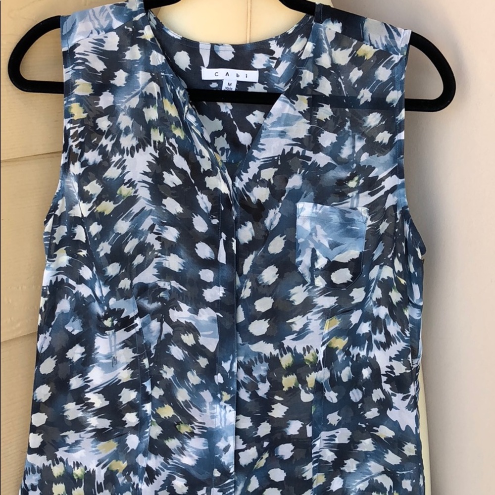 CABi sheer tunic